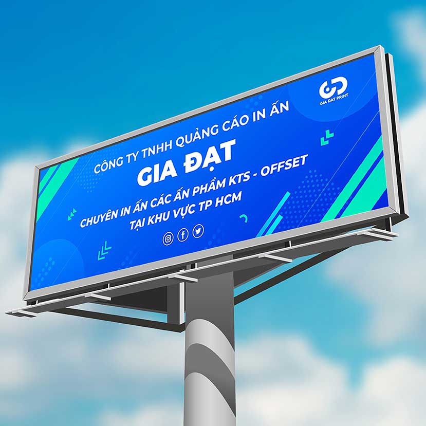 Kỹ thuật in ấn cho Biển bạt hiflex và pano