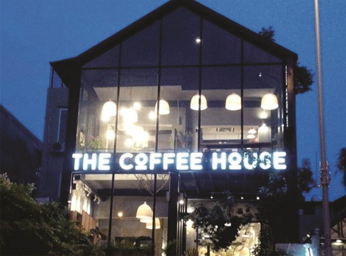 Biển cửa hàng The Coffee House 6 The Coffee House hoang cau
