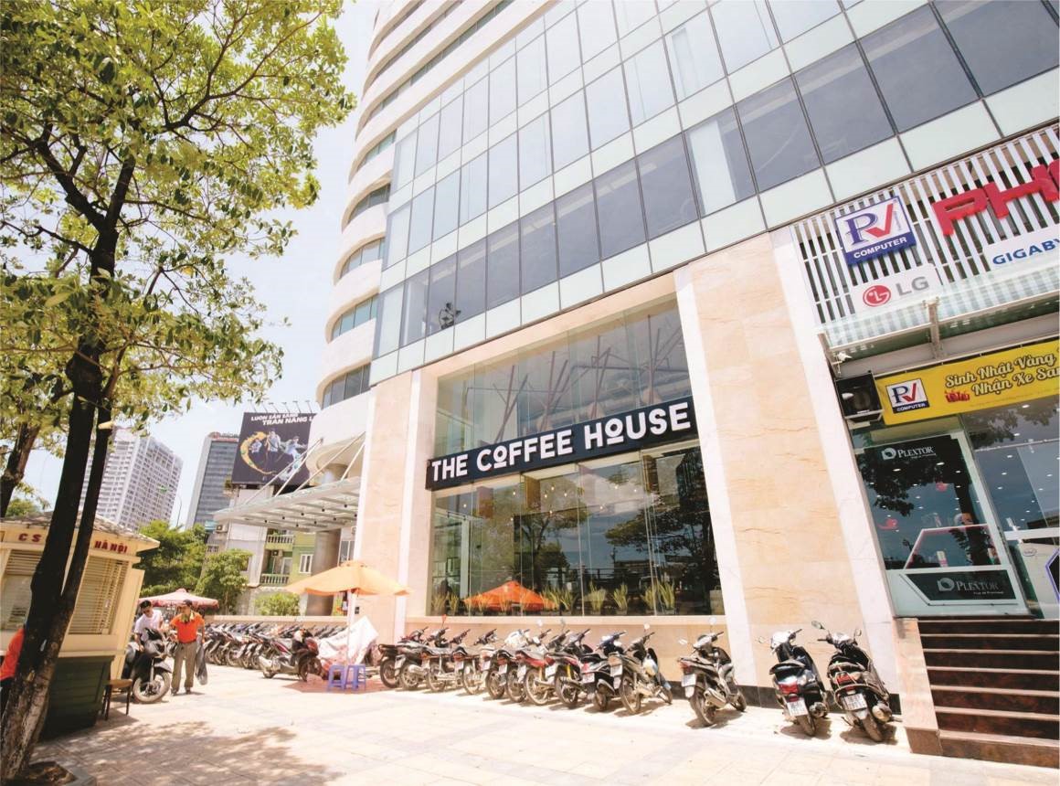 Biển cửa hàng The Coffee House 7 The Coffee House thai ha