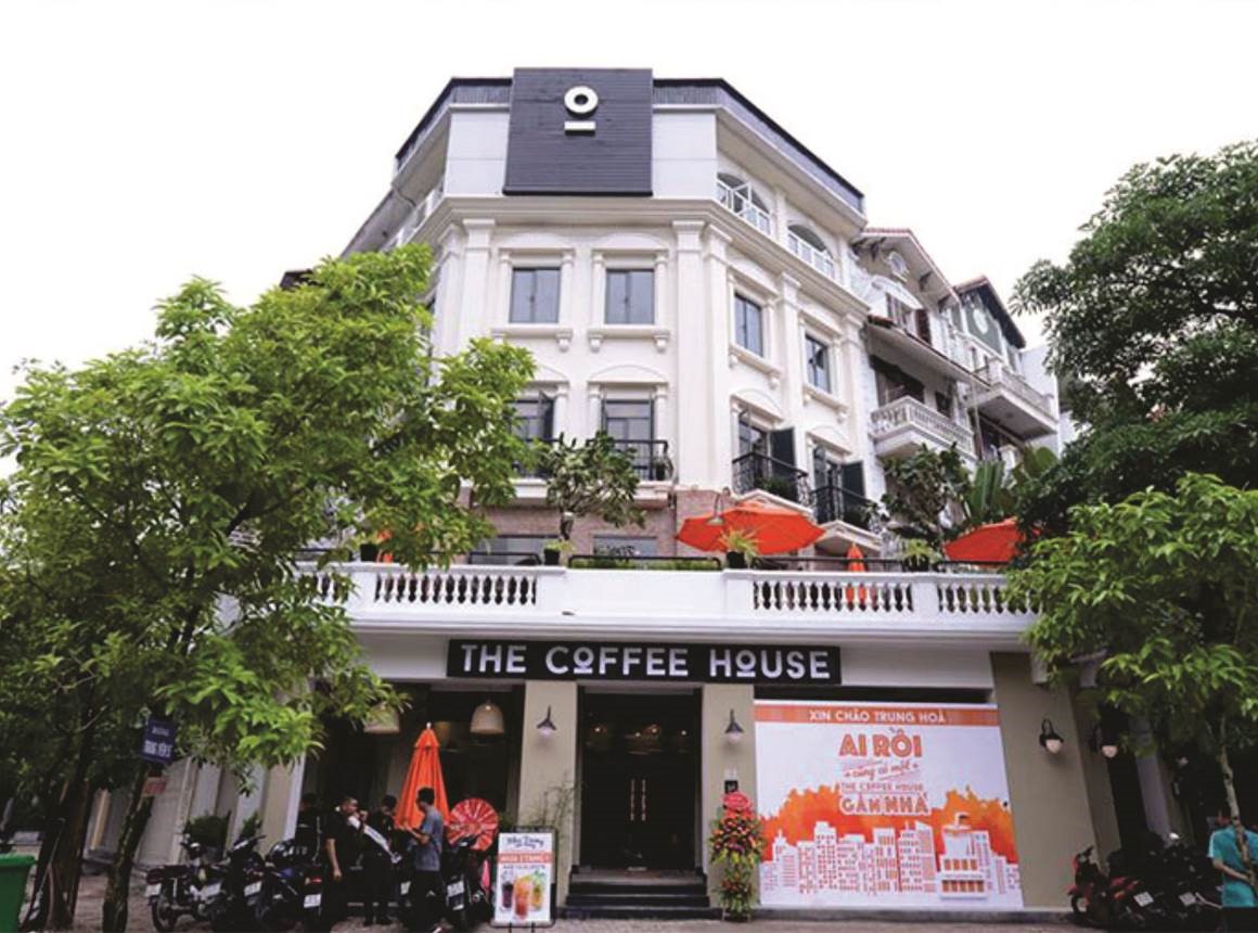 Biển cửa hàng The Coffee House 9 The Coffee House trung hoa