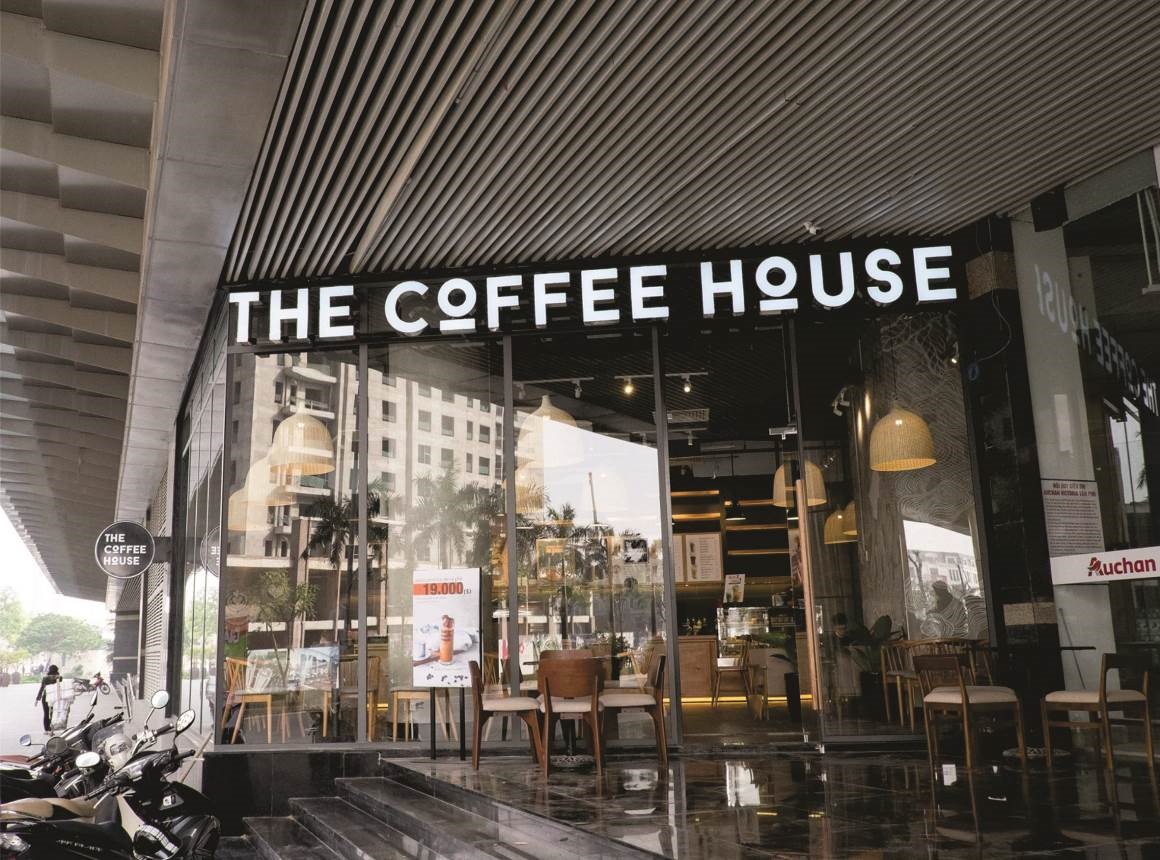 Biển cửa hàng The Coffee House