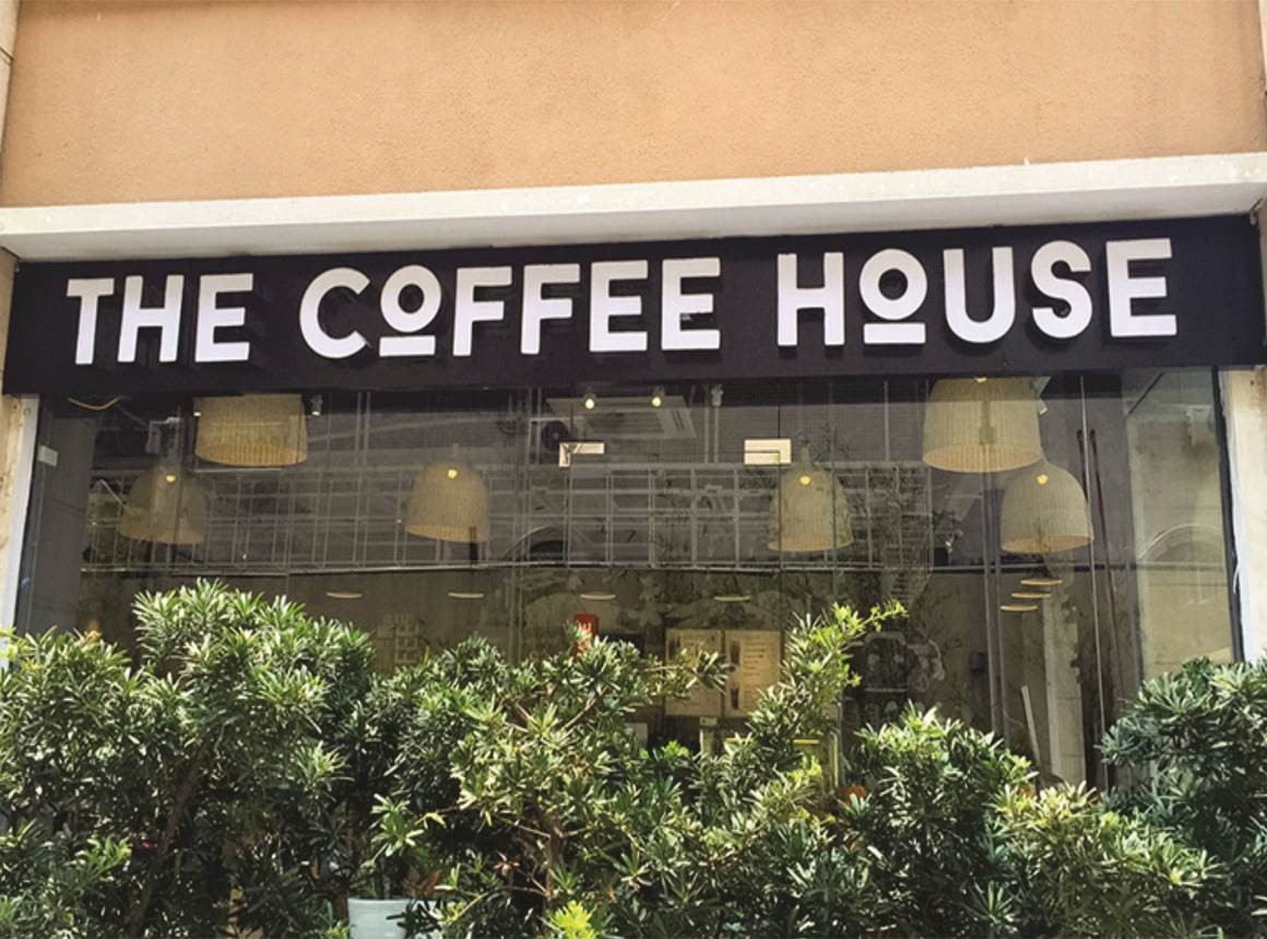 Biển cửa hàng The Coffee House 11 The Coffee House xuan thuy