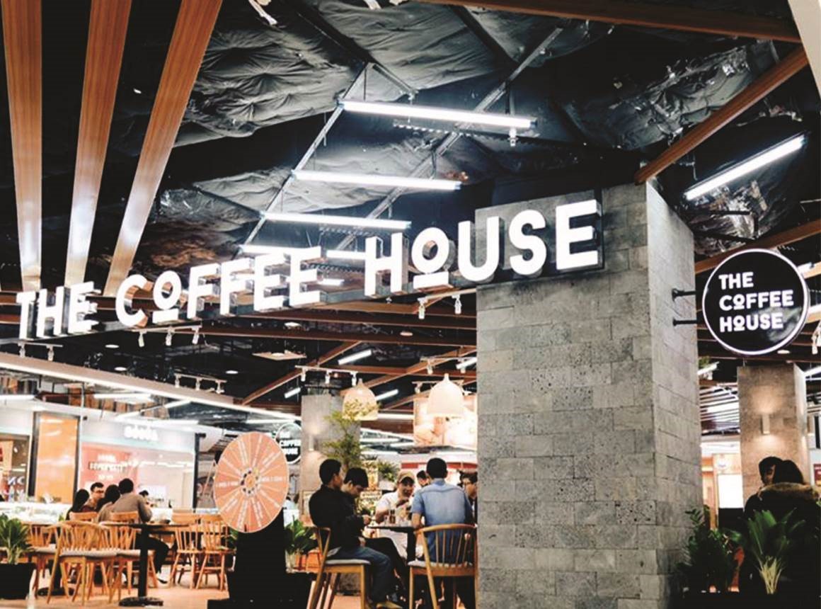 Biển cửa hàng The Coffee House 2 bigc thang long