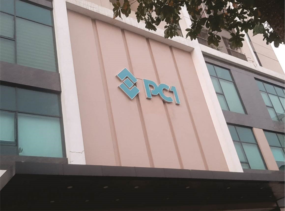 Sản xuất thi công Bộ chữ nóc tòa nhà PC1 Thanh Xuân và PC1 Mỹ Đình Plaza do Công ty CP Tập đoàn PC1 làm CĐT 10 pc8 1