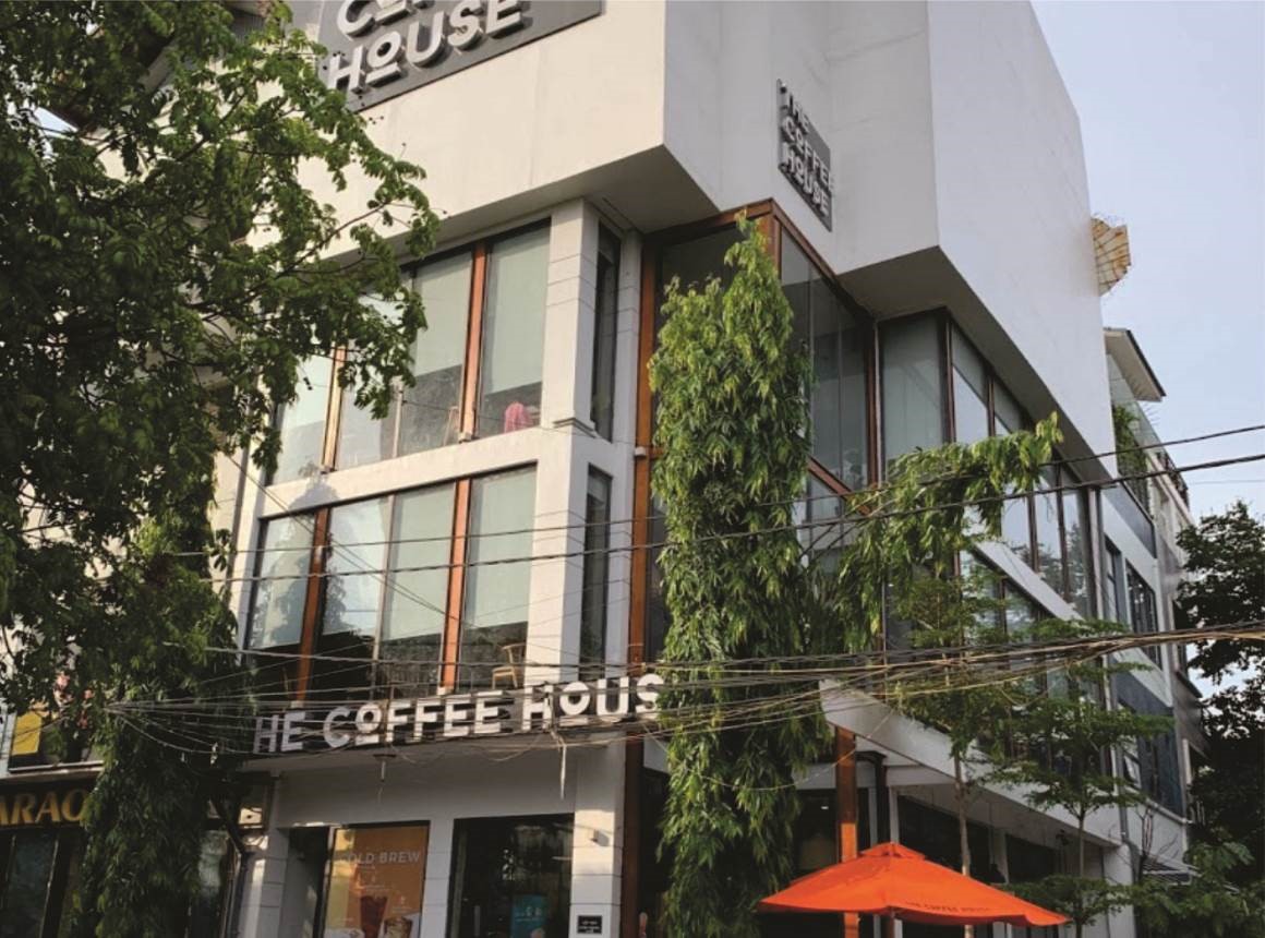 Biển cửa hàng The Coffee House 16 xuan la