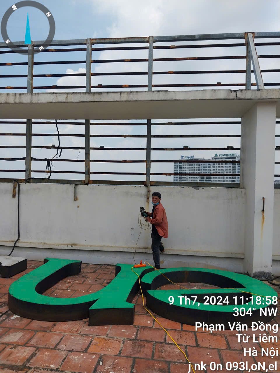 Bộ logo nóc nhà GreenStar 5 green star4