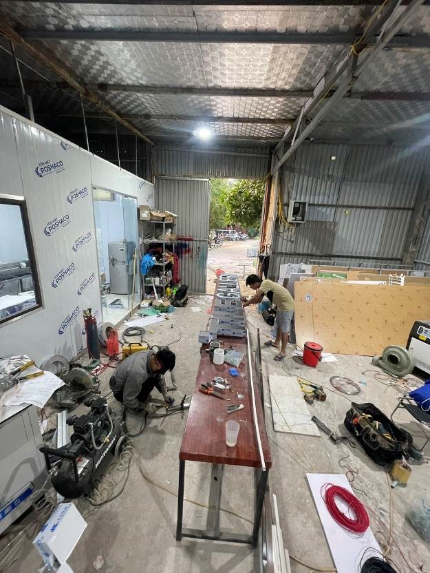 Thi công bảng hiệu showroom SCG Home 13 scg 4