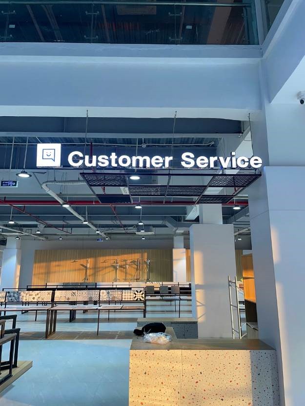 Thi công bảng hiệu showroom SCG Home 2 scg11