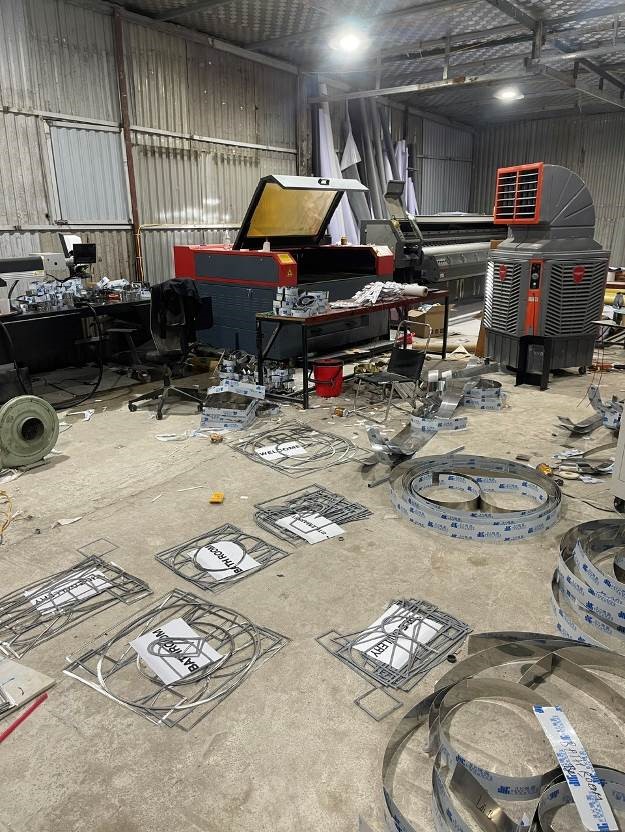 Thi công bảng hiệu showroom SCG Home 9 scg2