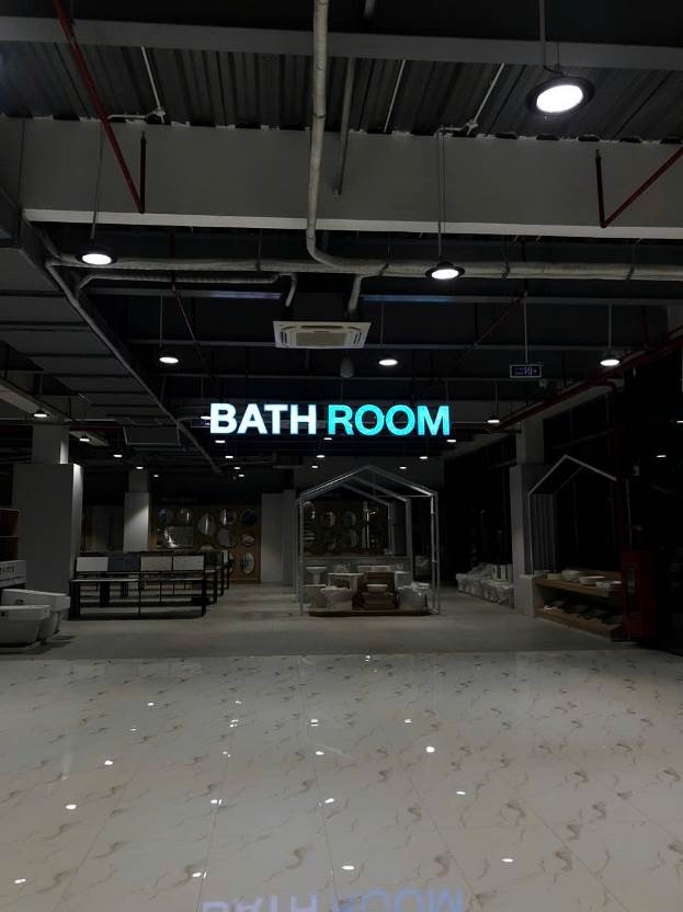 Thi công bảng hiệu showroom SCG Home 4 scg9